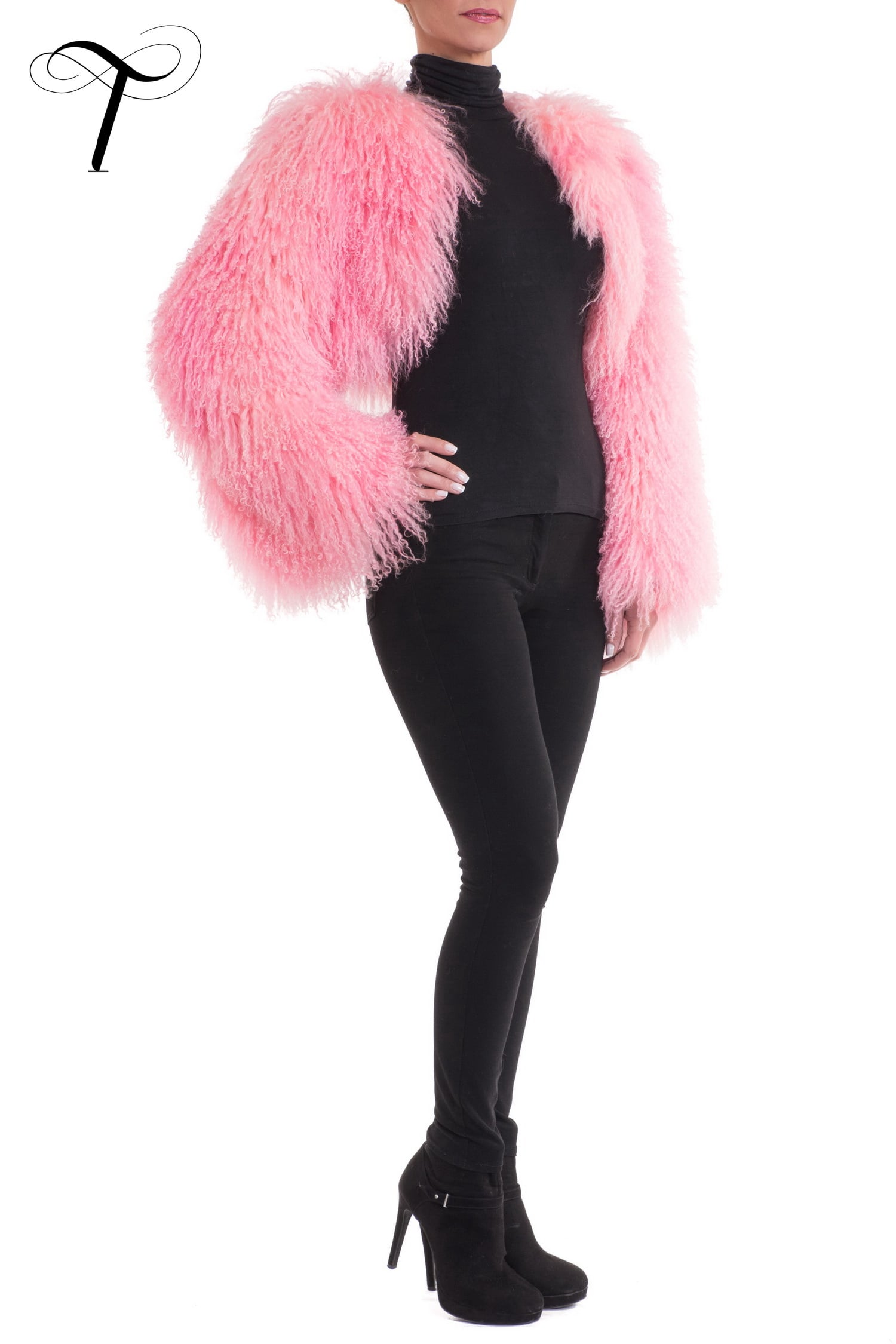 Fur Jacket Pink Fur