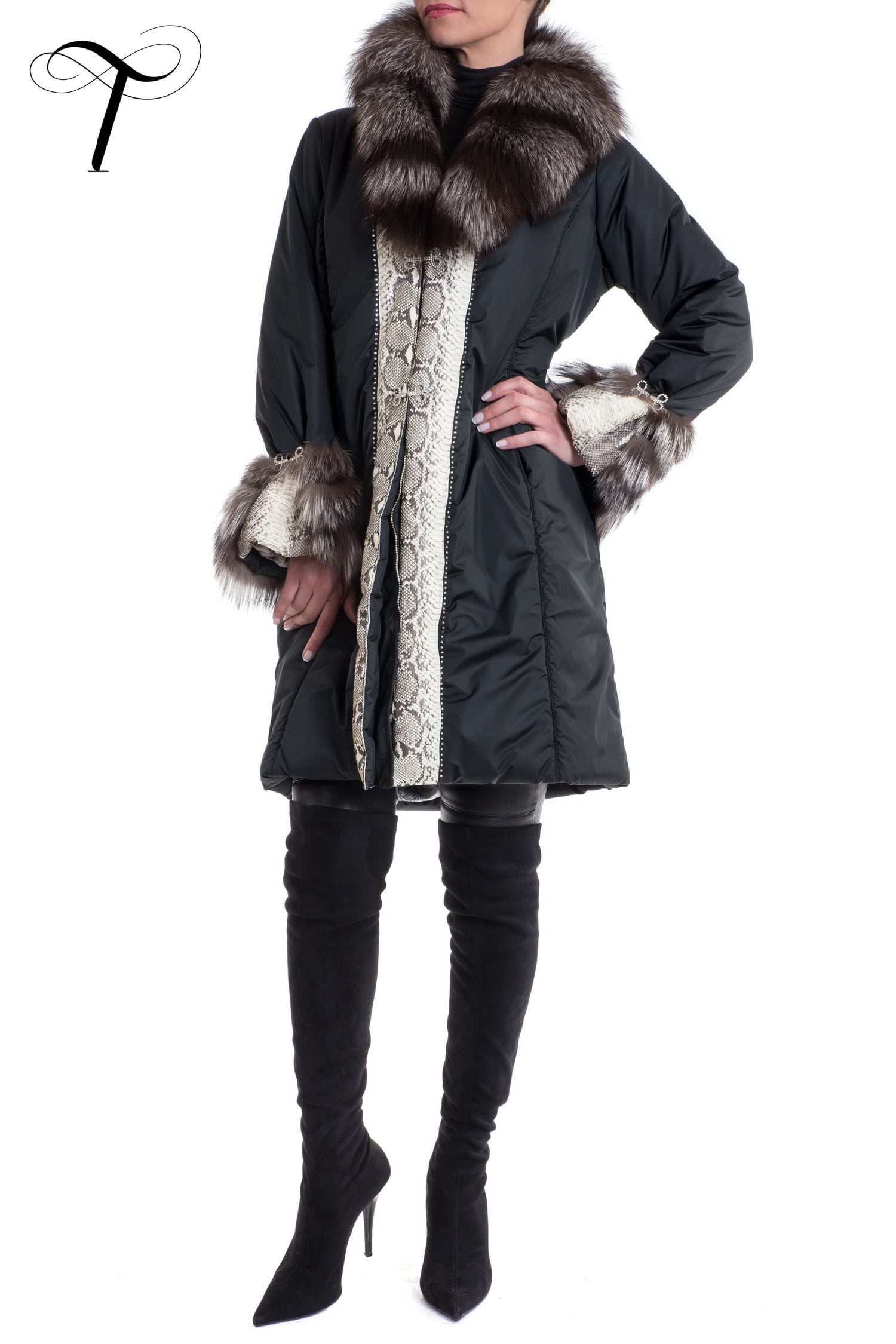 Trenchcoat Fur Coat